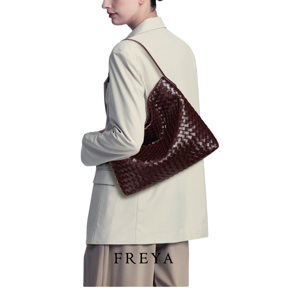 Túi Tote Dệt Bằng Da (35*27*13 CM) - 图片 10