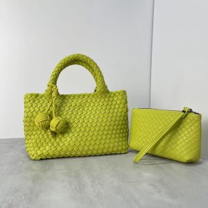 Túi xách dệt màu Macaron - 图片 10