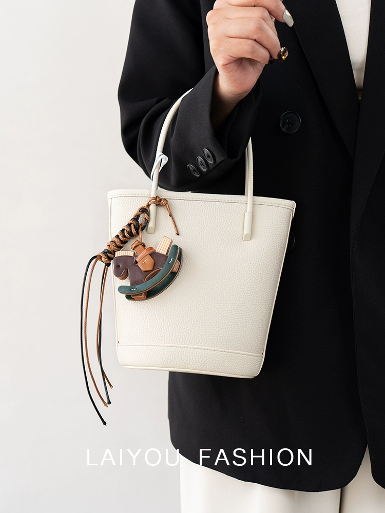 Da thật Luxury Bucket Bag - 图片 11