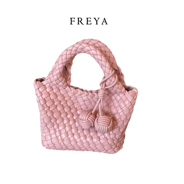 Macaron dệt Tote Bag