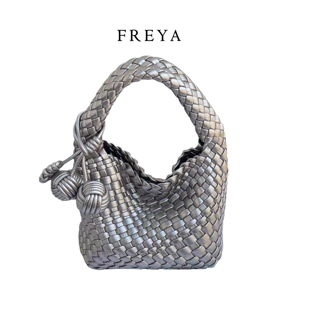 Phụ nữ mềm da dệt túi - 图片 1