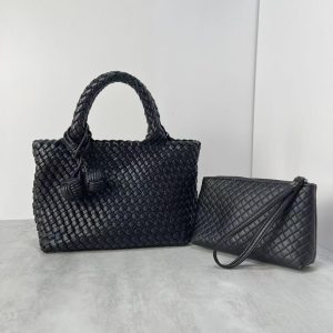 Túi xách dệt màu Macaron - 图片 7