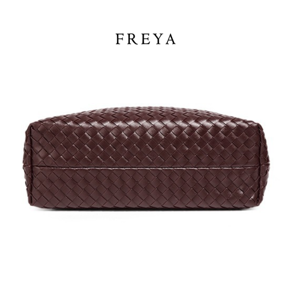 Túi Tote Dệt Bằng Da (35*27*13 CM)