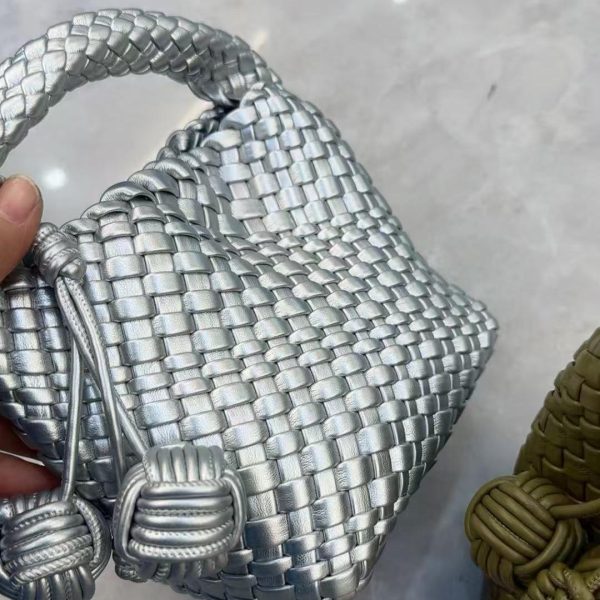 Phụ nữ mềm da dệt túi