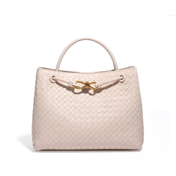 Kích thước lớn da dệt túi xách (32*17*20 cm)