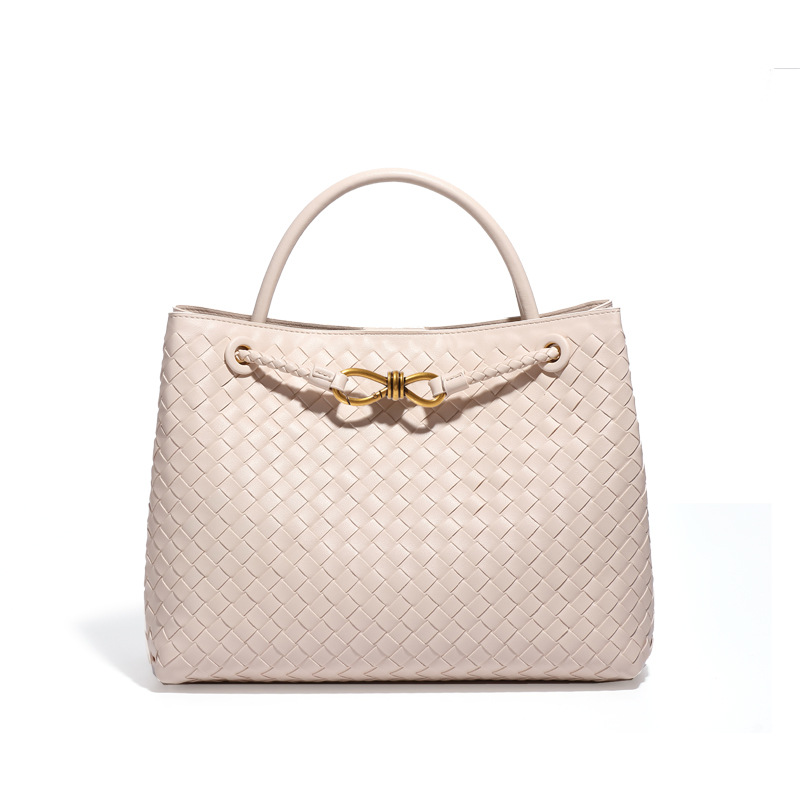 Kích thước lớn da dệt túi xách (32*17*20 cm) - 图片 15