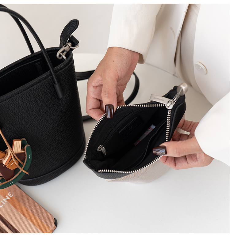 Da thật Luxury Bucket Bag - 图片 6