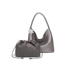 Túi dệt bằng da công suất lớn - 图片 18