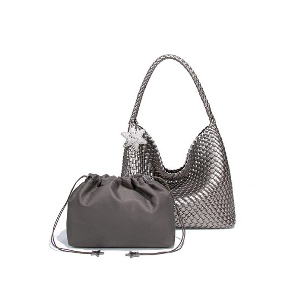 Túi dệt bằng da công suất lớn