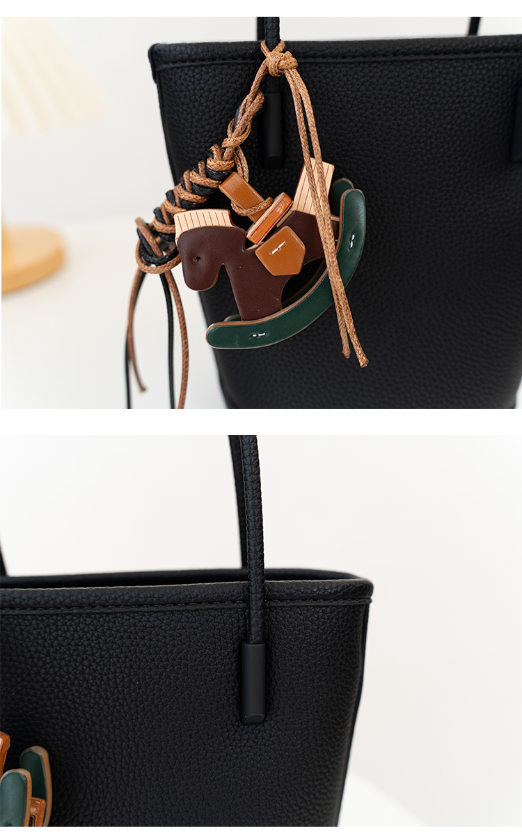 Da thật Luxury Bucket Bag - 图片 7
