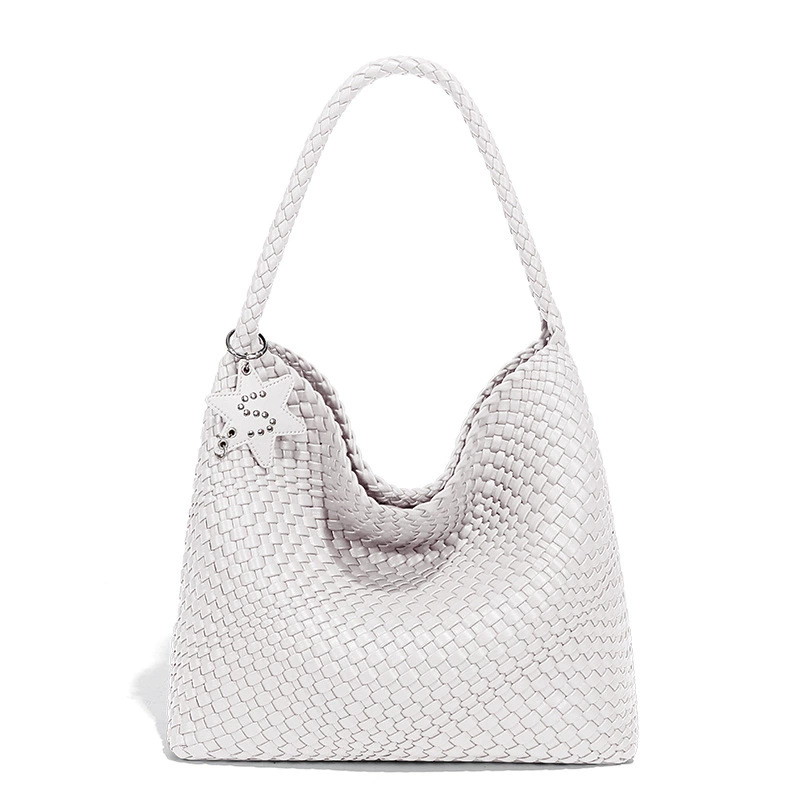 Túi dệt bằng da công suất lớn - 图片 16