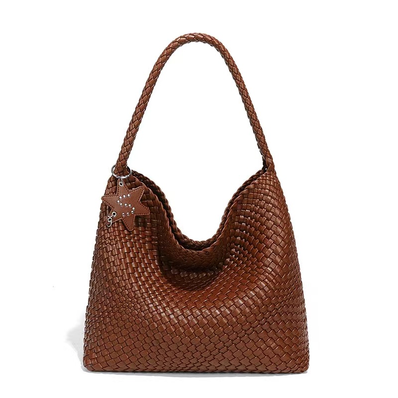 Túi dệt bằng da công suất lớn - 图片 14