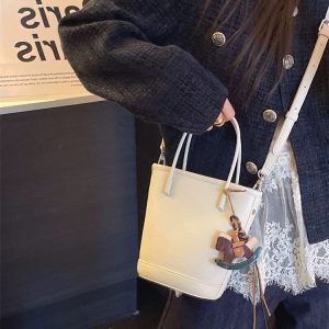 Da thật Luxury Bucket Bag - 图片 9