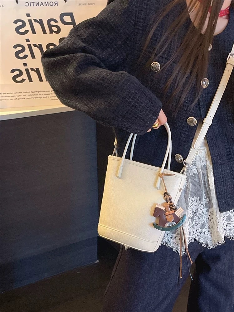 Da thật Luxury Bucket Bag - 图片 9