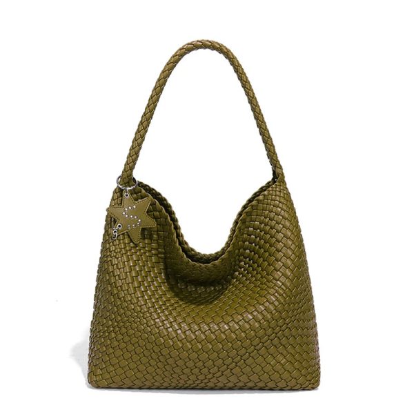 Túi dệt bằng da công suất lớn