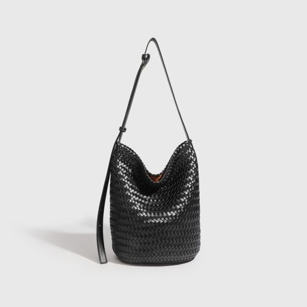 Túi dệt bằng da công suất lớn