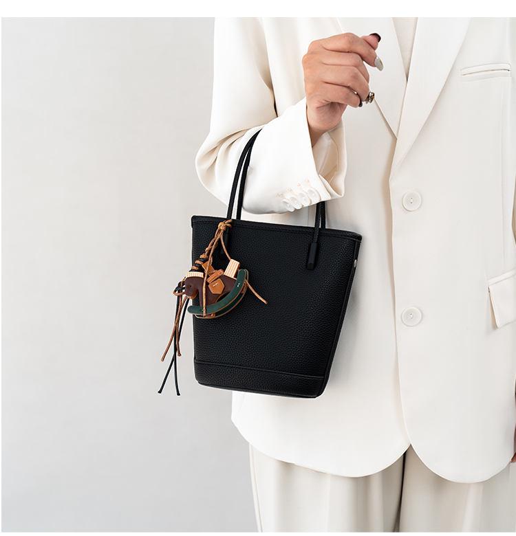 Da thật Luxury Bucket Bag - 图片 3