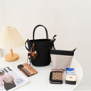 Da thật Luxury Bucket Bag - 图片 5