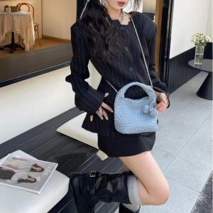 Phụ nữ mềm da dệt túi - 图片 6