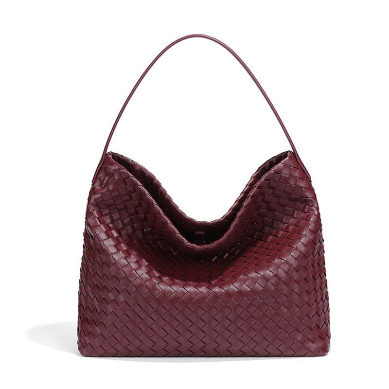 Túi Tote Dệt Bằng Da (35*27*13 CM) - 图片 20