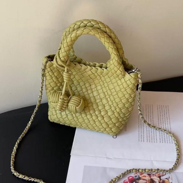 Macaron dệt Tote Bag