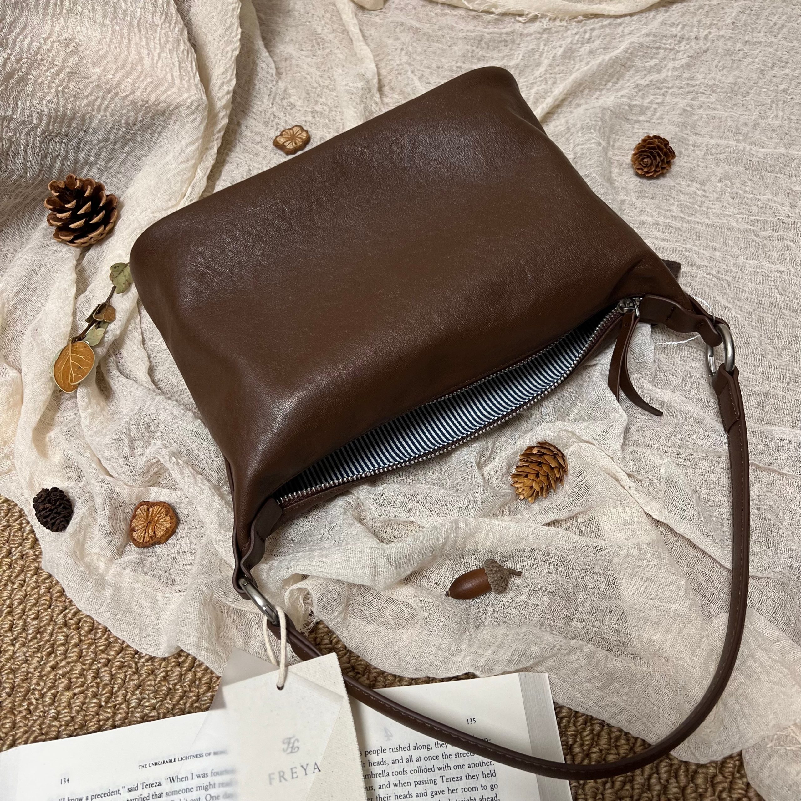 Túi vai nữ thiết kế cổ điển - 图片 4