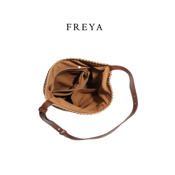 Túi dệt bằng da công suất lớn