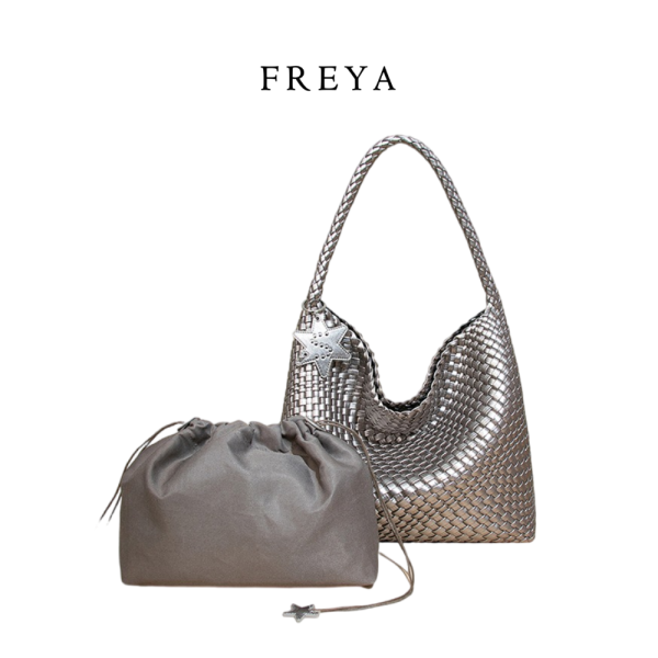 Túi dệt bằng da công suất lớn