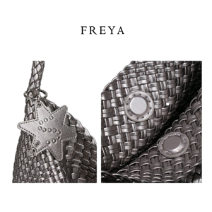 Túi dệt bằng da công suất lớn - 图片 9