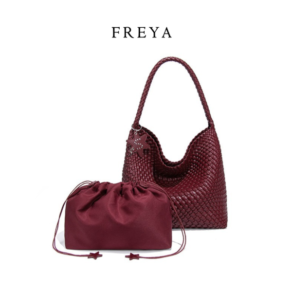 Túi dệt bằng da công suất lớn