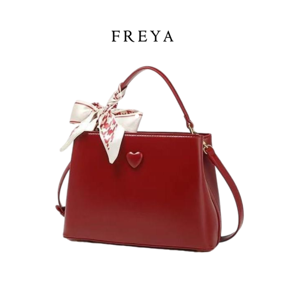 Túi xách công suất lớn màu đỏ cao cấp