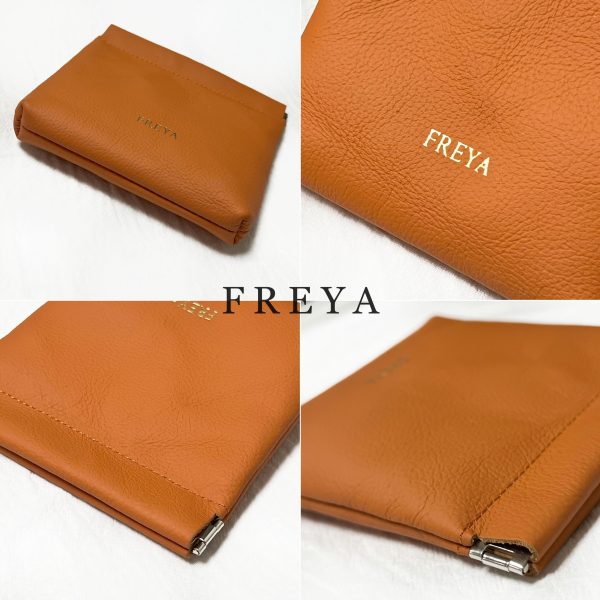 Túi lưu trữ tiền xu bằng da thật