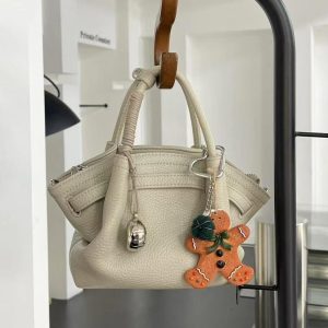 Túi xách mini với mặt dây chuyền - 图片 9