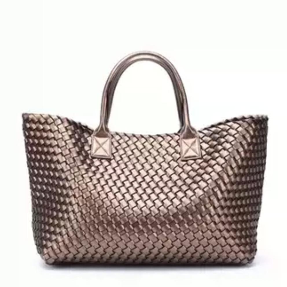 Mềm da dệt Tote Bag - 图片 17