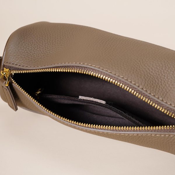 Túi da bò Boston đơn giản cho phụ nữ