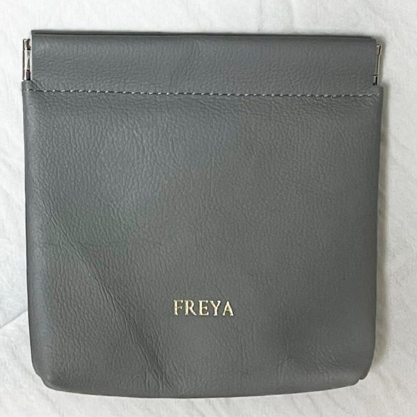 Túi lưu trữ tiền xu bằng da thật