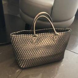 Mềm da dệt Tote Bag - 图片 11