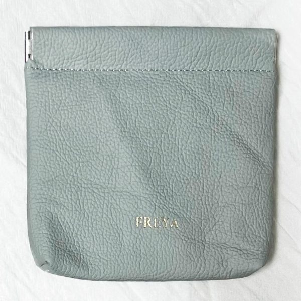 Túi lưu trữ tiền xu bằng da thật