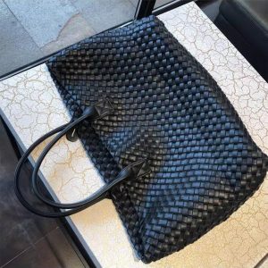 Mềm da dệt Tote Bag - 图片 5