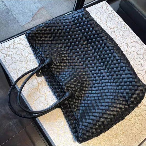 Mềm da dệt Tote Bag