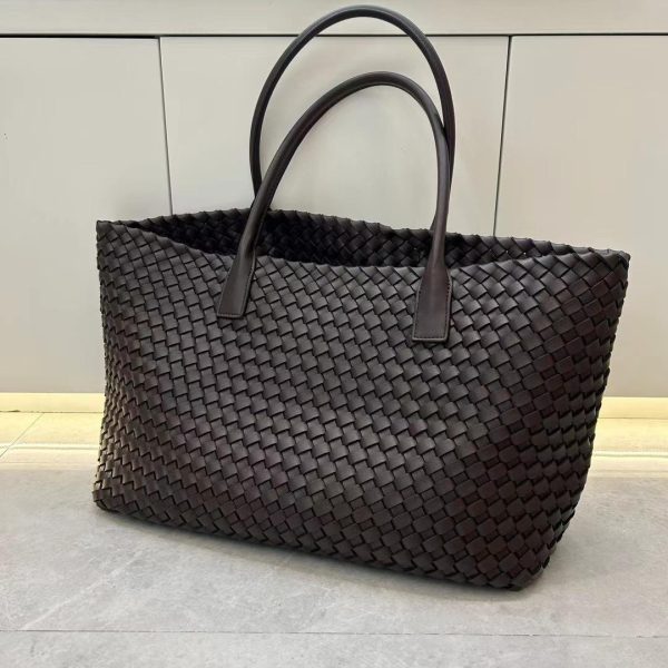 Mềm da dệt Tote Bag