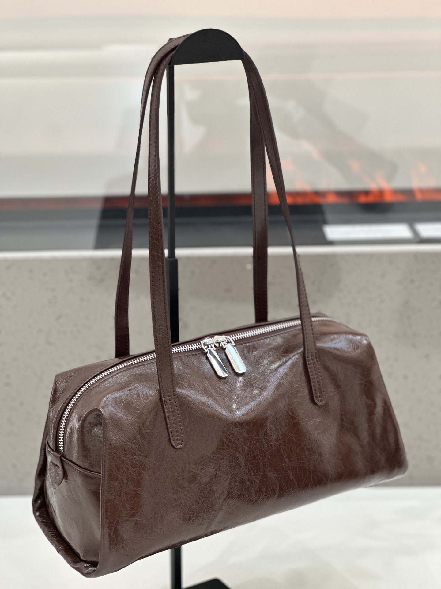 Công suất lớn sáp da tote túi - 图片 10