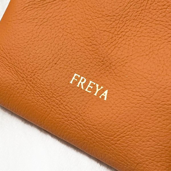 Túi lưu trữ tiền xu bằng da thật