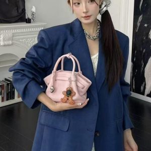 Túi xách mini với mặt dây chuyền - 图片 11