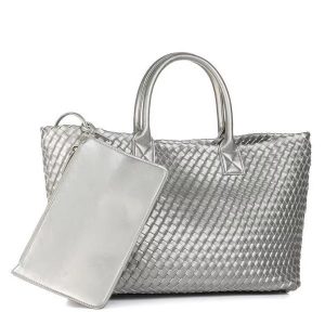 Mềm da dệt Tote Bag - 图片 12