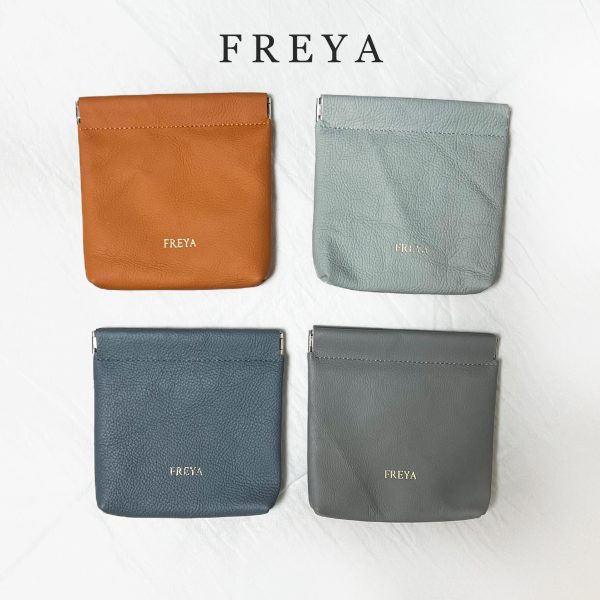 Túi lưu trữ tiền xu bằng da thật