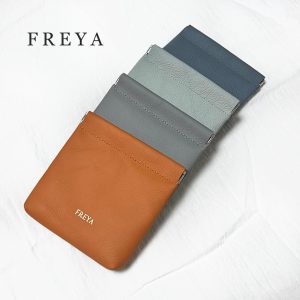 Túi lưu trữ tiền xu bằng da thật