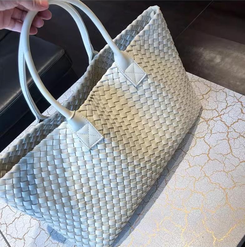 Mềm da dệt Tote Bag - 图片 8