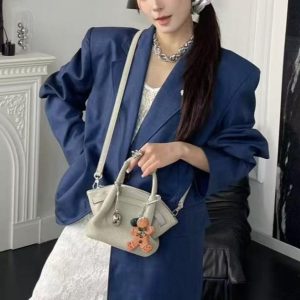 Túi xách mini với mặt dây chuyền - 图片 14