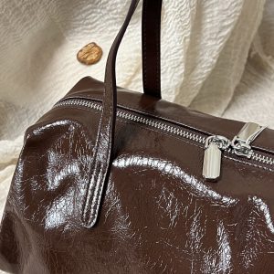 Công suất lớn sáp da tote túi - 图片 5